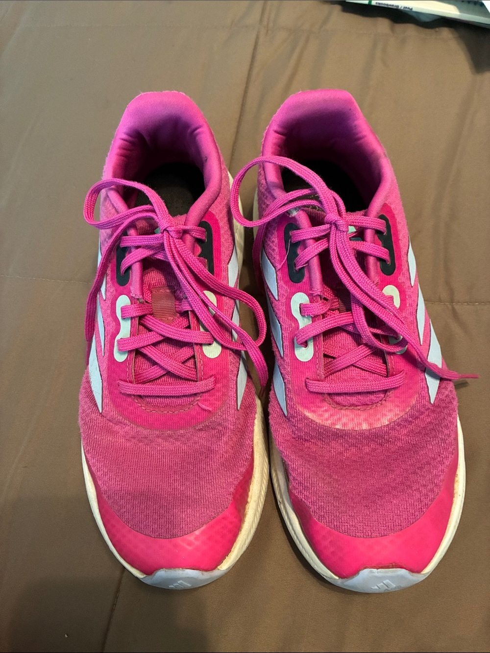 Adidas Falcon 3 Sport Girls Athletic Sneakers Girls size 5